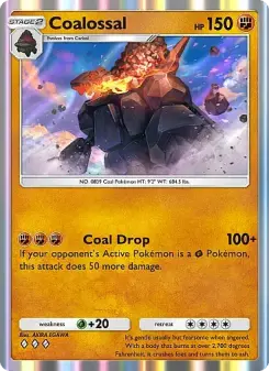 Coalossal – Carta Pokémon TCG