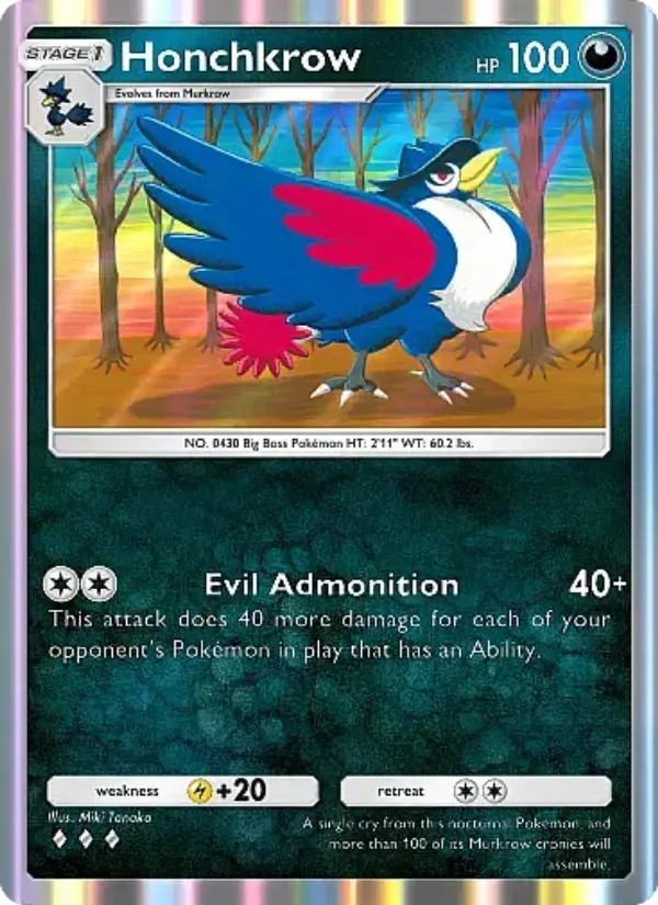 Honchkrow – Pokémon TCG