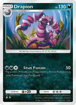 Drapion – Carta Pokémon TCG