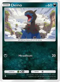 Deino – Carta Pokémon TCG