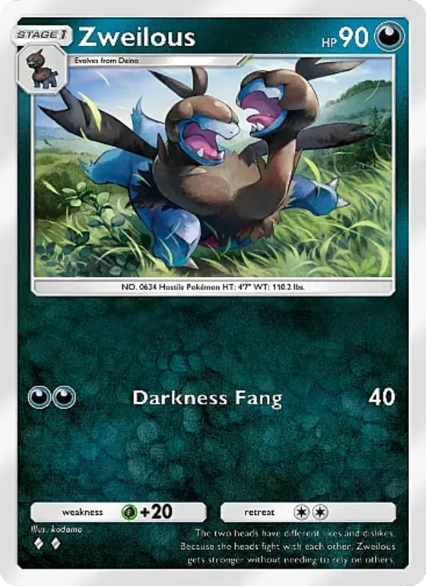 Zweilous – Pokémon TCG
