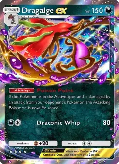 Dragalge ex – Carta Pokémon TCG