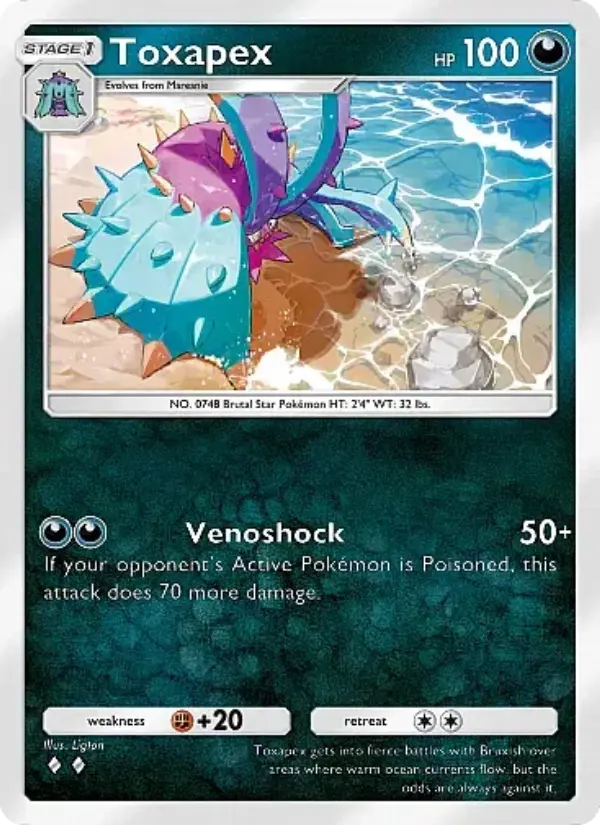 Toxapex – Pokémon TCG