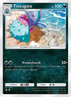 Toxapex – Carta Pokémon TCG