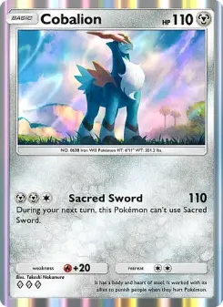 Cobalion – Carta Pokémon TCG