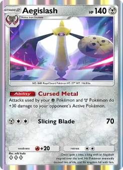 Aegislash – Carta Pokémon TCG