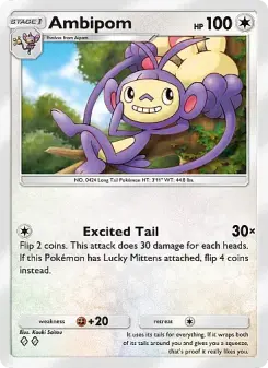 Ambipom – Carta Pokémon TCG