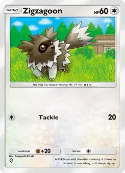 Zigzagoon – Carta Pokémon TCG