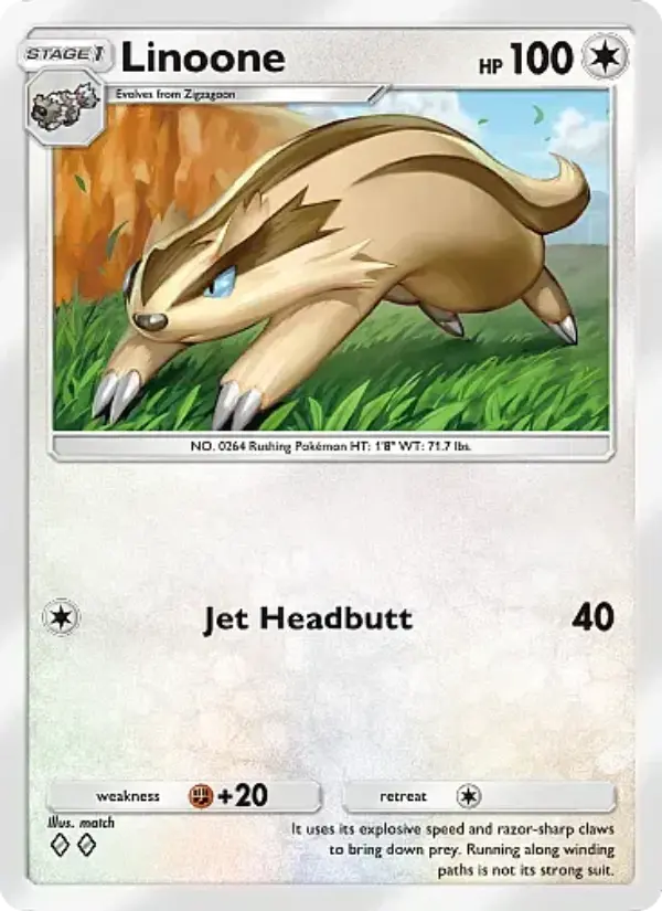 Linoone – Pokémon TCG