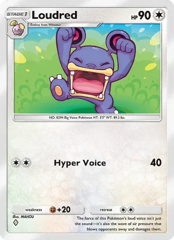Loudred – Pokémon TCG