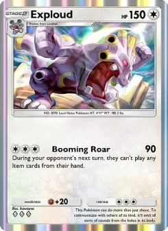 Exploud – Carta Pokémon TCG