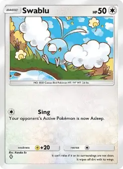 Swablu – Carta Pokémon TCG