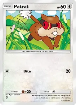 Patrat – Carta Pokémon TCG
