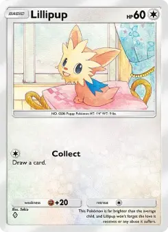 Lillipup – Carta Pokémon TCG
