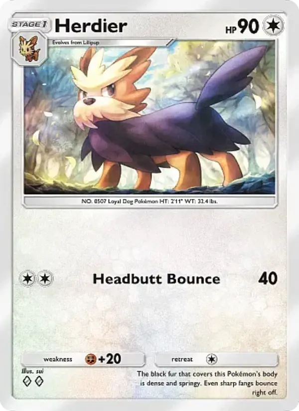 Herdier – Pokémon TCG