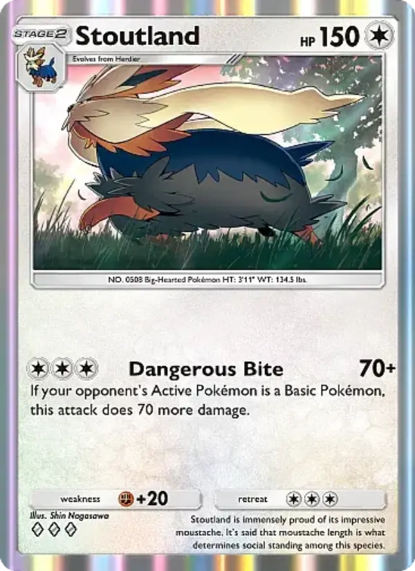 Stoutland – Pokémon TCG