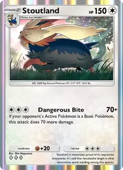 Stoutland – Carta Pokémon TCG