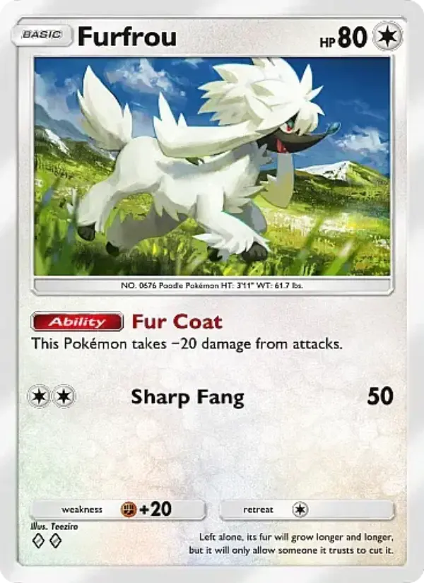 Furfrou – Pokémon TCG