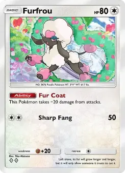 Furfrou – Carta Pokémon TCG
