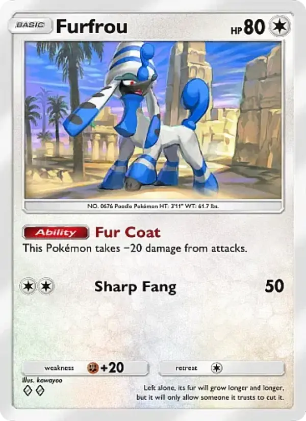 Furfrou – Pokémon TCG