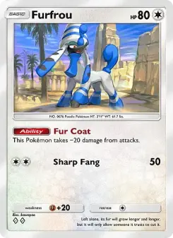 Furfrou – Carta Pokémon TCG