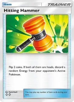 Hitting Hammer – Carta Pokémon TCG