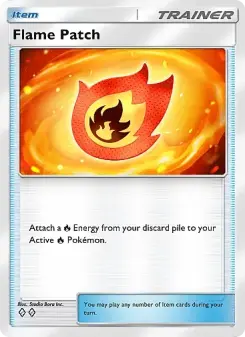Flame Patch – Carta Pokémon TCG