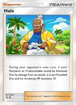 Hala – Carta Pokémon TCG
