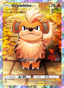 Growlithe – Carta Pokémon TCG