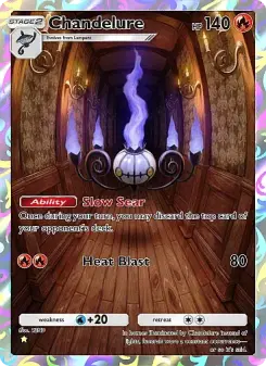 Chandelure – Carta Pokémon TCG