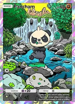 Pancham – Carta Pokémon TCG