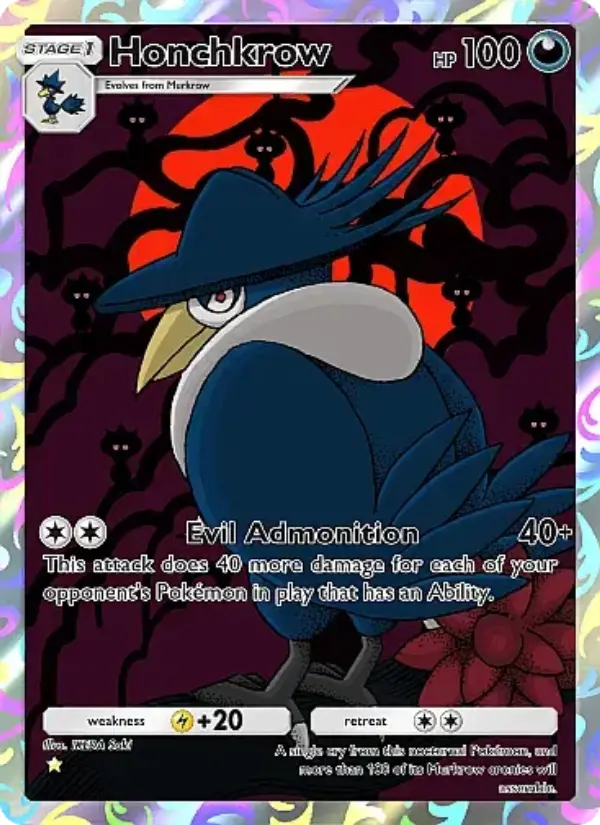 Honchkrow – Pokémon TCG