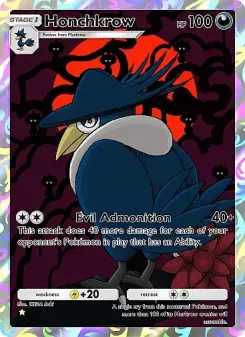 Honchkrow – Carta Pokémon TCG