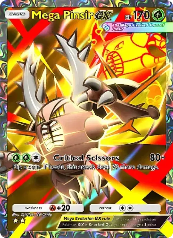 Mega Pinsir ex – Pokémon TCG