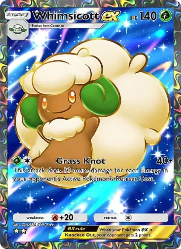 Whimsicott ex – Pokémon TCG