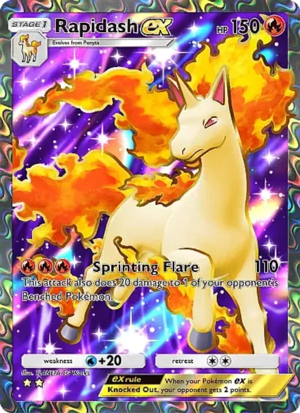Rapidash ex – Pokémon TCG