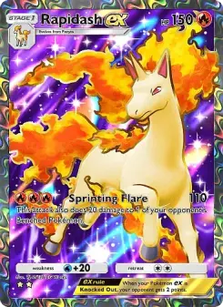 Rapidash ex – Carta Pokémon TCG