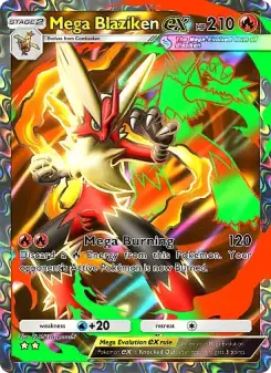Mega Blaziken ex – Carta Pokémon TCG