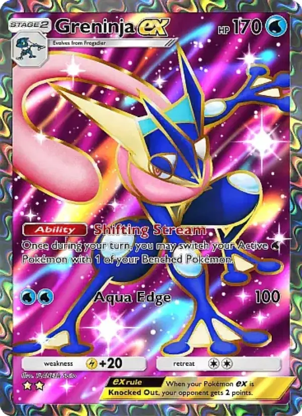 Greninja ex – Pokémon TCG