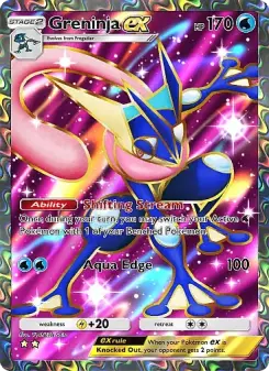 Greninja ex – Carta Pokémon TCG