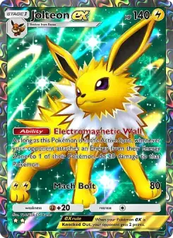 Jolteon ex – Carta Pokémon TCG