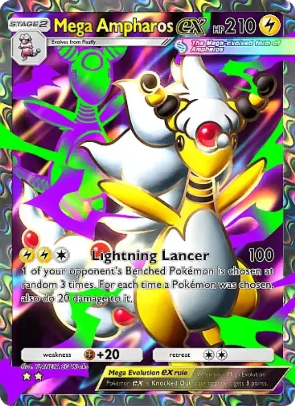Mega Ampharos ex – Pokémon TCG