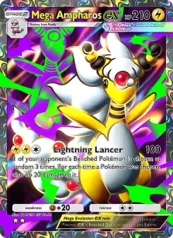 Mega Ampharos ex – Carta Pokémon TCG
