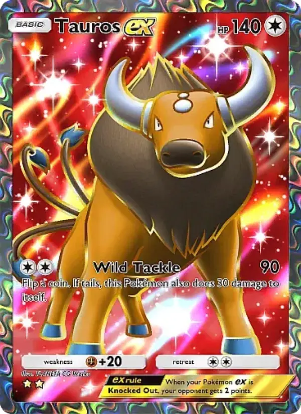 Tauros ex – Pokémon TCG