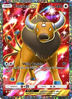 Tauros ex – Carta Pokémon TCG