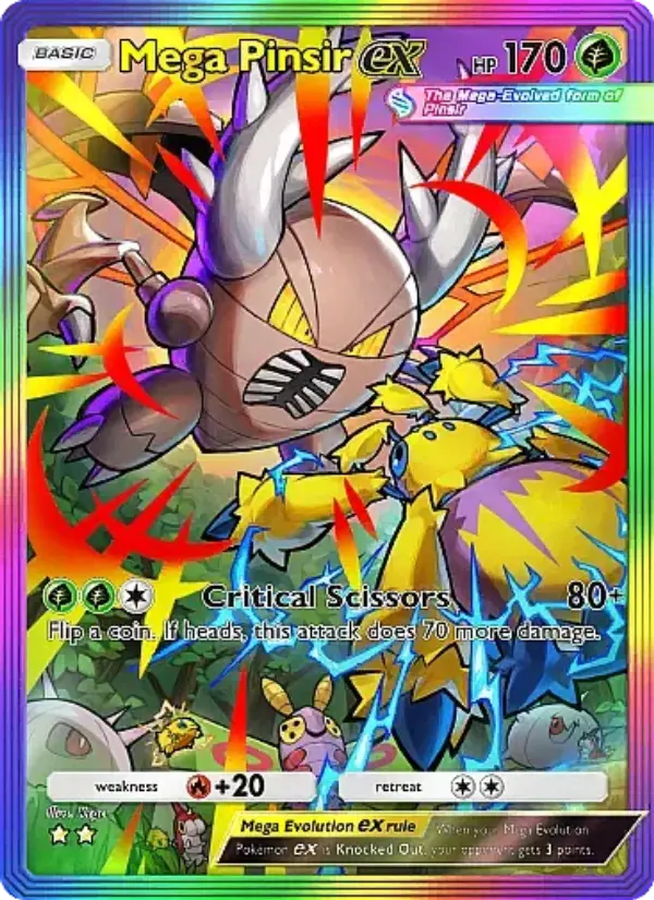Mega Pinsir ex – Pokémon TCG