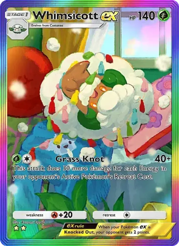 Whimsicott ex – Pokémon TCG
