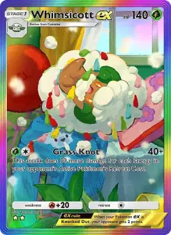 Whimsicott ex – Carta Pokémon TCG