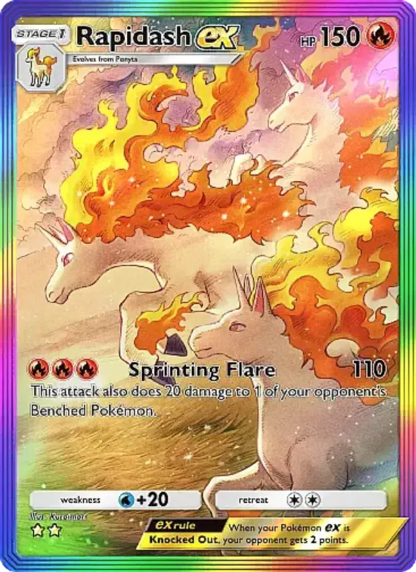 Rapidash ex – Pokémon TCG