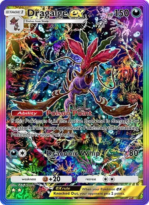 Dragalge ex – Pokémon TCG